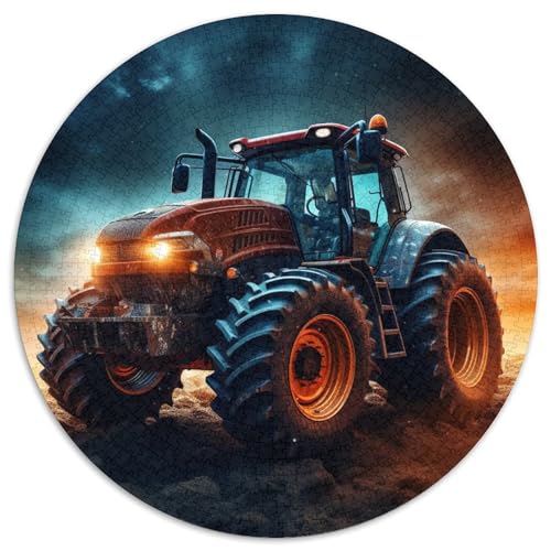 Buntes Traktor-Papierpuzzle für Erwachsene, 1000-teiliges Denkspiel für Teenager, 67,5 x 67,5 cm Buntes Traktor-Papierpuzzle für Erwachsene, 1000-teiliges Denkspiel für Teenager, 67,5 x 67,5 cm von WGLINGX