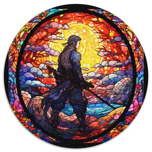 Buntglas-Ninja-Puzzle, anspruchsvolle Puzzles für Erwachsene, 1000 Teile, interaktives Familienspiel, Gehirntraining, Lernspielzeug 67,5 x 67,5 cm Buntglas-Ninja-Puzzle, anspruchsvolle Puzzles für Erwachsene, 1000 Teile, interaktives Familienspiel, Gehirntraining, Lernspielzeug 67,5 x 67,5 cm von WGLINGX