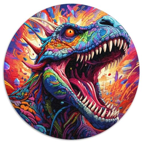Dinosaurier-Kunst, anspruchsvolle Puzzles für Erwachsene, 1000 Puzzles, interaktives Familienspiel, Gehirn-Herausforderung, Lernspielzeug 67,5 x 67,5 cm Dinosaurier-Kunst, anspruchsvolle Puzzles für Erwachsene, 1000 Puzzles, interaktives Familienspiel, Gehirn-Herausforderung, Lernspielzeug 67,5 x 67,5 cm von WGLINGX