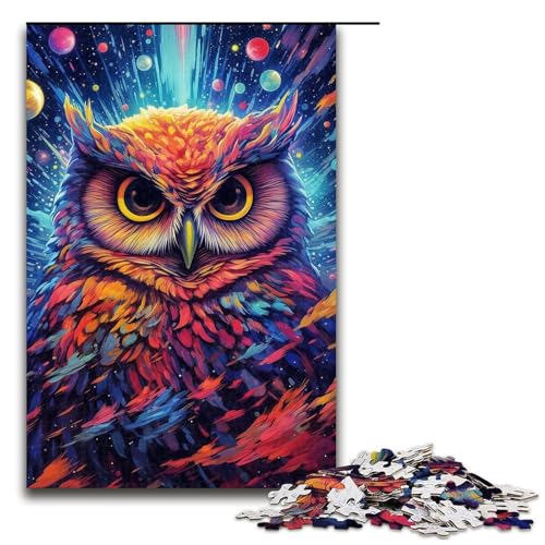 Eulen-Puzzle für Erwachsene und Jugendliche, 1000-teiliges Holzpuzzle, 50 x 75 cm Eulen-Puzzle für Erwachsene und Jugendliche, 1000-teiliges Holzpuzzle, 50 x 75 cm von WGLINGX