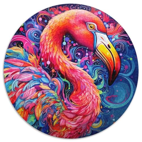 Flamingo-Papierpuzzle für Erwachsene, 1000-teiliges Denkspiel für Teenager, 67,5 x 67,5 cm Flamingo-Papierpuzzle für Erwachsene, 1000-teiliges Denkspiel für Teenager, 67,5 x 67,5 cm von WGLINGX
