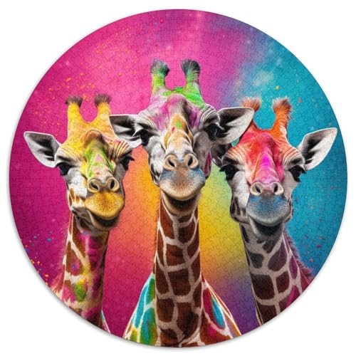 Galaxy Giraffe Unmögliches Puzzle für Erwachsene, 1000 Teile, Puzzle-Geschenke, interaktives Familienspiel, Familienaktivitätsspiel 67,5 x 67,5 cm Galaxy Giraffe Unmögliches Puzzle für Erwachsene, 1000 Teile, Puzzle-Geschenke, interaktives Familienspiel, Familienaktivitätsspiel 67,5 x 67,5 cm von WGLINGX