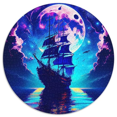 Galaxy Piratenschiff-Puzzle für Erwachsene, 1000-teiliges Puzzle für Erwachsene, Familienaktivität, DIY-Heimdekoration, 67,5 x 67,5 cm Galaxy Piratenschiff-Puzzle für Erwachsene, 1000-teiliges Puzzle für Erwachsene, Familienaktivität, DIY-Heimdekoration, 67,5 x 67,5 cm von WGLINGX