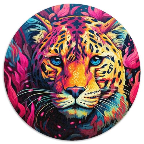 Gelb-rosa Leoparden-Papierpuzzle, 1000 Teile, Familie und Freunde, geeignet für Kinder ab 14 Jahren 67,5 x 67,5 cm Gelb-rosa Leoparden-Papierpuzzle, 1000 Teile, Familie und Freunde, geeignet für Kinder ab 14 Jahren 67,5 x 67,5 cm von WGLINGX