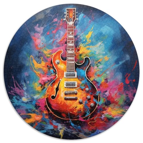 Gitarren-Puzzle für Erwachsene, 1000 Teile, für Heimdekoration, Gehirntraining 67,5 x 67,5 cm Gitarren-Puzzle für Erwachsene, 1000 Teile, für Heimdekoration, Gehirntraining 67,5 x 67,5 cm von WGLINGX