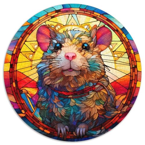 Hamster-Papierpuzzle für Erwachsene, 1000-teiliges Denkspiel für Teenager, 67,5 x 67,5 cm Hamster-Papierpuzzle für Erwachsene, 1000-teiliges Denkspiel für Teenager, 67,5 x 67,5 cm von WGLINGX