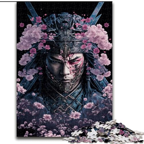 JigsawPuzzle 1000 Teile für Erwachsene, Kunst, japanische Ninja-Puzzles für Erwachsene für Teenager, Familien-Lernspiele, Heimdekoration, Geschenk (Größe 26x38cm) von WGLINGX