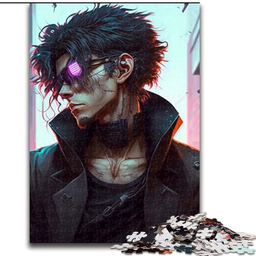 JigsawPuzzle 1000 Teile für Erwachsene „Mechanischer Junge“, Holzpuzzle für Erwachsene, perfekt für Teenager und Familienspaß, Geburtstag (Größe 38x26cm) von WGLINGX