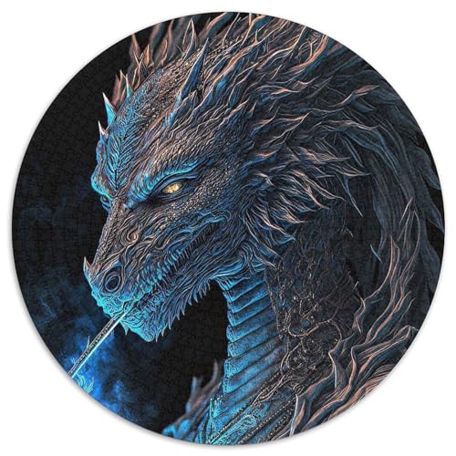 Kosmischer Drache, Puzzle für Erwachsene, 1000 Teile, Puzzle für die Heimdekoration, ideales Weihnachts- und Neujahrsgeschenk für Teenager 67,5 x 67,5 cm Kosmischer Drache, Puzzle für Erwachsene, 1000 Teile, Puzzle für die Heimdekoration, ideales Weihnachts- und Neujahrsgeschenk für Teenager 67,5 x 67,5 cm von WGLINGX