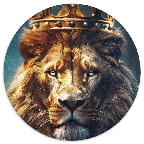 Löwen-Puzzles, herausfordernde Puzzles für Erwachsene, 1000 Teile, interaktives Familienspiel, Denksportaufgabe, Lernspielzeug 67,5 x 67,5 cm von WGLINGX