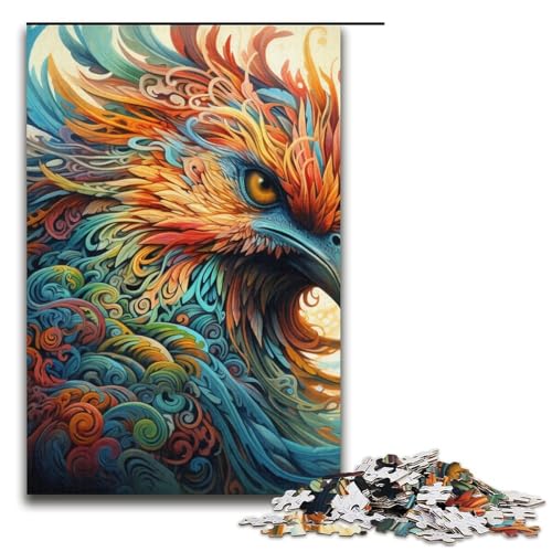 MPhoenix Puzzle 1000 Teile für Erwachsene als Geschenk zum Stressabbau, schwierige Herausforderung, 14,96 x 10,24 Zoll MPhoenix Puzzle 1000 Teile für Erwachsene als Geschenk zum Stressabbau, schwierige Herausforderung, 14,96 x 10,24 Zoll von WGLINGX