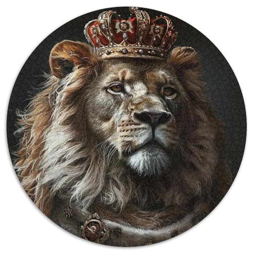 Mittelalterliches Löwen-Puzzle aus Papier, 1000 Teile, Familie und Freunde, geeignet für Kinder ab 14 Jahren 67,5 x 67,5 cm Mittelalterliches Löwen-Puzzle aus Papier, 1000 Teile, Familie und Freunde, geeignet für Kinder ab 14 Jahren 67,5 x 67,5 cm von WGLINGX