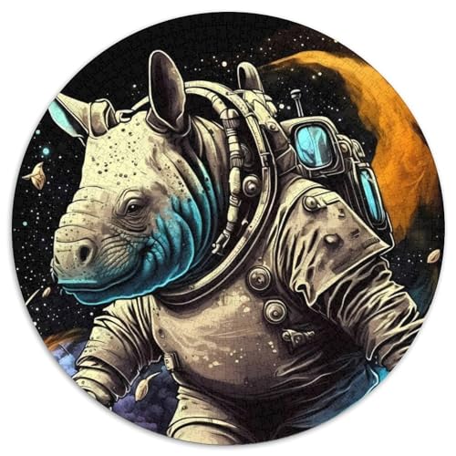 Nashorn-Mythologie-Puzzle, 1000 Teile, Puzzle für Erwachsene, Weihnachten, Halloween, Ostern, Neujahr (67,5x67,5cm) von WGLINGX