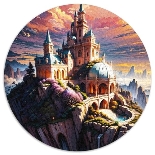 Papierpuzzle mit Schlossmotiv, 1000 Teile, anspruchsvolles Denkspiel für Teenager, Spaß für die ganze Familie, DIY-Geschenk zur Heimdekoration 67,5 x 67,5 cm Papierpuzzle mit Schlossmotiv, 1000 Teile, anspruchsvolles Denkspiel für Teenager, Spaß für die ganze Familie, DIY-Geschenk zur Heimdekoration 67,5 x 67,5 cm von WGLINGX