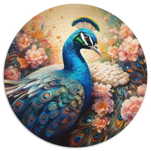 Pfauen-Papierpuzzle, 1000 Teile, Familie und Freunde, geeignet für Kinder ab 14 Jahren 67,5 x 67,5 cm Pfauen-Papierpuzzle, 1000 Teile, Familie und Freunde, geeignet für Kinder ab 14 Jahren 67,5 x 67,5 cm von WGLINGX