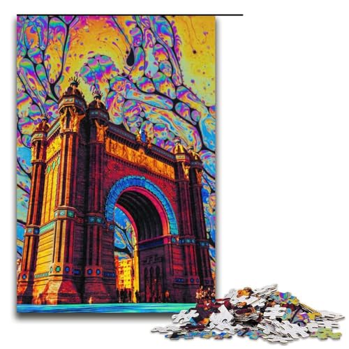 Puzzle „Everlasting Spring“ 1000 Teile für Erwachsene, Geschenke für Freunde und Familie, für Teenager ab 14 Jahren (Größe 38 x 26 cm) von WGLINGX