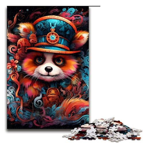 Puzzle 1000 Stück Piratenkapitän Panda Puzzle für Erwachsene Holzpuzzle Lernspiel für Erwachsene 19,69x29,53 Zoll Puzzle 1000 Stück Piratenkapitän Panda Puzzle für Erwachsene Holzpuzzle Lernspiel für Erwachsene 19,69x29,53 Zoll von WGLINGX
