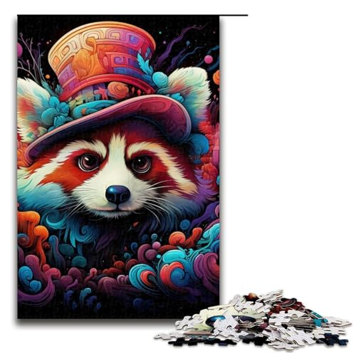 Puzzle 1000 Stück Piratenkapitän Panda Puzzle für Erwachsene Holzpuzzle Lernspiel für Erwachsene 19,69x29,53 Zoll Puzzle 1000 Stück Piratenkapitän Panda Puzzle für Erwachsene Holzpuzzle Lernspiel für Erwachsene 19,69x29,53 Zoll von WGLINGX
