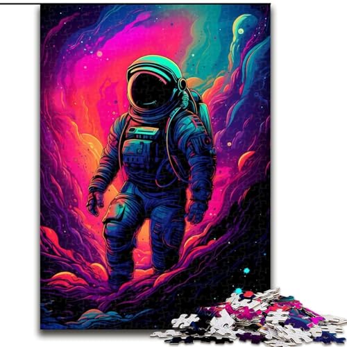 Puzzle 1000 Teile, Astronauten-Nebelspaziergang, Puzzle für Erwachsene, Familienspaß, Basteln, perfekt für Geburtstage, Feiertage, Größe 26x38cm Puzzle 1000 Teile, Astronauten-Nebelspaziergang, Puzzle für Erwachsene, Familienspaß, Basteln, perfekt für Geburtstage, Feiertage, Größe 26x38cm von WGLINGX
