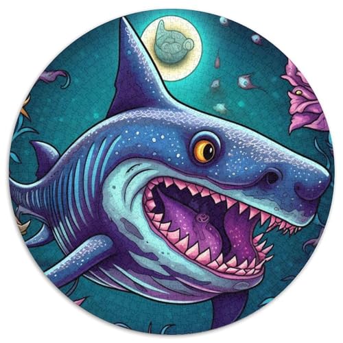 Puzzle 1000 Teile, Deep Monster, 1000 Teile, runde Puzzles für Erwachsene, ideal für Familienspaß, Entspannung, 1000 Teile (67,5x67,5cm) von WGLINGX