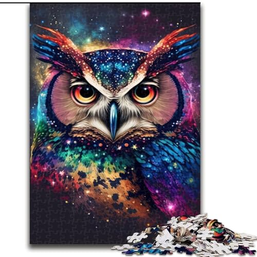 Puzzle 1000 Teile, Eulen-Neon-Puzzle für Erwachsene, Spaß für die ganze Familie, Basteln, perfekt für Geburtstage, Feiertage, Größe 50x75cm Puzzle 1000 Teile, Eulen-Neon-Puzzle für Erwachsene, Spaß für die ganze Familie, Basteln, perfekt für Geburtstage, Feiertage, Größe 50x75cm von WGLINGX
