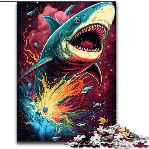 Puzzle 1000 Teile, Hai-Fantasyland-Puzzle für Erwachsene, Familienspaß, Basteln, perfekt für Geburtstage, Feiertage, Größe 26x38cm Puzzle 1000 Teile, Hai-Fantasyland-Puzzle für Erwachsene, Familienspaß, Basteln, perfekt für Geburtstage, Feiertage, Größe 26x38cm von WGLINGX