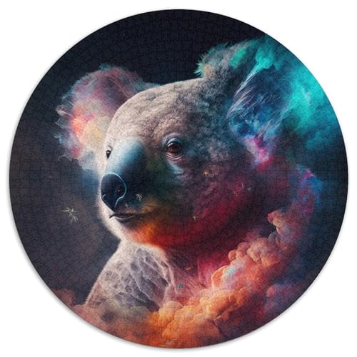 Puzzle 1000 Teile, Koala-Nebel, Karton-Puzzle, unmöglich, pädagogische Heimdekoration, Spiele und Geschenke (67,5 x 67,5 cm) von WGLINGX