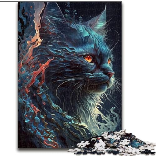 Puzzle 1000 Teile, Kuscheliges Katzenpuzzle für Erwachsene, Familienspaß zum Basteln, perfekt für Geburtstage, Feiertage, Größe 26x38cm Puzzle 1000 Teile, Kuscheliges Katzenpuzzle für Erwachsene, Familienspaß zum Basteln, perfekt für Geburtstage, Feiertage, Größe 26x38cm von WGLINGX