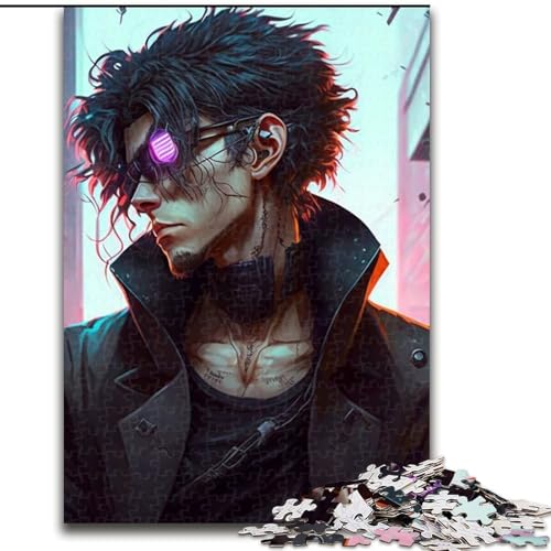Puzzle 1000 Teile, Mechanischer Junge, Unmögliches Puzzle für Erwachsene, Lernspiel, Herausforderungsspielzeug (Größe 26x38cm) von WGLINGX