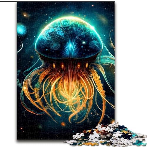 Puzzle 1000 Teile, Oktopus-Puzzle für Erwachsene, Familienspaß, Basteln, perfekt für Geburtstage, Feiertage, Größe 50x75cm Puzzle 1000 Teile, Oktopus-Puzzle für Erwachsene, Familienspaß, Basteln, perfekt für Geburtstage, Feiertage, Größe 50x75cm von WGLINGX