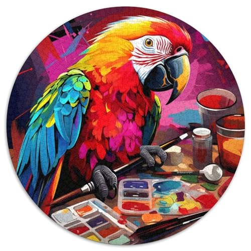 Puzzle 1000 Teile, Papageien-Puzzle für Erwachsene, Denkspiel für Teenager und Familieninteraktion, 1000 Teile (67,5x67,5cm) von WGLINGX