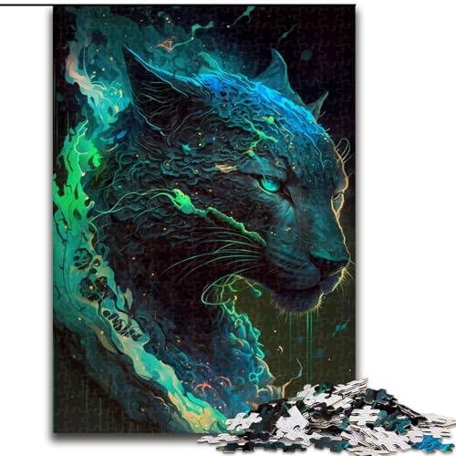 Puzzle 1000 Teile, Puma, skurrile Puzzles für Erwachsene, Familienspaß, Basteln, perfekt für Geburtstage, Feiertage, Größe 50x75cm Puzzle 1000 Teile, Puma, skurrile Puzzles für Erwachsene, Familienspaß, Basteln, perfekt für Geburtstage, Feiertage, Größe 50x75cm von WGLINGX