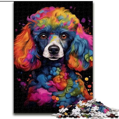 Puzzle 1000 Teile, Puzzle Hund, 1000 Teile, Puzzlegeschenke für Geburtstage, Feiertage und besondere Anlässe (Größe 26x38cm) von WGLINGX