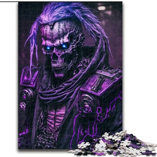 Puzzle 1000 Teile Skelett-Hacker-Puzzle für Erwachsene, Familienspaß, Basteln, perfekt für Geburtstage, Feiertage, Größe 50x75cm Puzzle 1000 Teile Skelett-Hacker-Puzzle für Erwachsene, Familienspaß, Basteln, perfekt für Geburtstage, Feiertage, Größe 50x75cm von WGLINGX