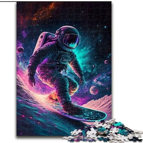 Puzzle 1000 Teile, Space Surfer-Puzzle für Erwachsene, Familienspaß, Basteln, perfekt für Geburtstage, Feiertage, Größe 50x75cm Puzzle 1000 Teile, Space Surfer-Puzzle für Erwachsene, Familienspaß, Basteln, perfekt für Geburtstage, Feiertage, Größe 50x75cm von WGLINGX