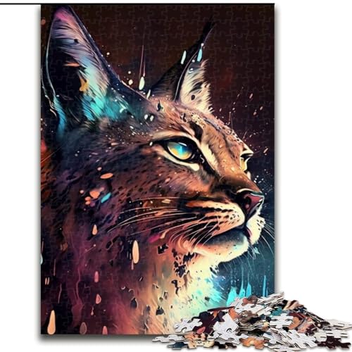 Puzzle 1000 Teile, Spirit Dog, Puzzle für Erwachsene, 1000 Teile, Familienspaß zum Basteln, perfekt für Geburtstage, Feiertage (Größe 38x26cm) von WGLINGX