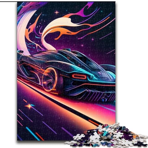 Puzzle 1000 Teile, Sportwagen, 1000-teiliges Puzzle, Spaß für die ganze Familie, Basteln, perfekt für Geburtstage, Feiertage (Größe 50x75cm) von WGLINGX