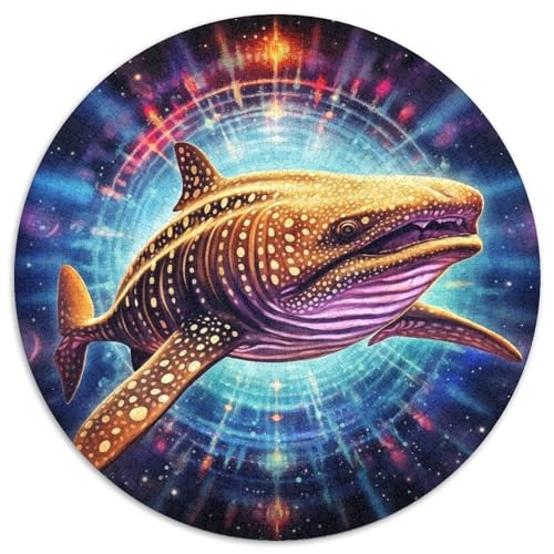 Puzzle 1000 Teile, Tier, bunt, Wal, Karton, unmögliches Lernpuzzle, Heimdekoration, Spiele und Geschenke (67,5 x 67,5 cm) von WGLINGX