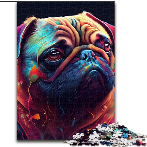 Puzzle 1000 Teile „Der Treue Hund“, Puzzle für Erwachsene, Spaß für die ganze Familie, Basteln, perfekt für Geburtstage, Feiertage, Größe 50x75cm Puzzle 1000 Teile „Der Treue Hund“, Puzzle für Erwachsene, Spaß für die ganze Familie, Basteln, perfekt für Geburtstage, Feiertage, Größe 50x75cm von WGLINGX
