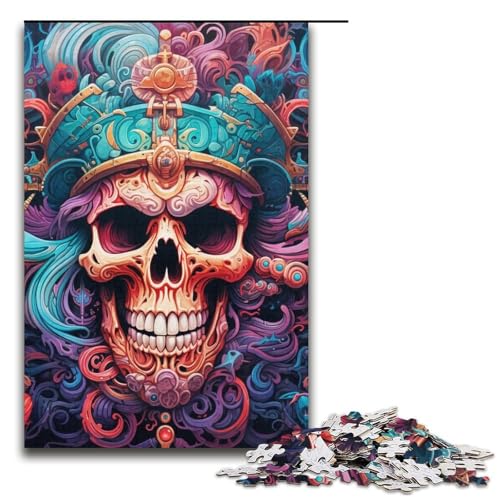 Puzzle 1000 Teile Piratenkapitän Totenkopf Puzzle für Erwachsene Kartonpuzzle Herausforderndes Spiel 14,96x10,24 Zoll Puzzle 1000 Teile Piratenkapitän Totenkopf Puzzle für Erwachsene Kartonpuzzle Herausforderndes Spiel 14,96x10,24 Zoll von WGLINGX