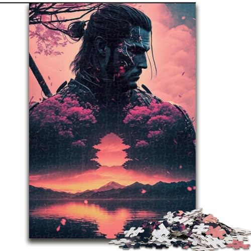 Puzzle 1000 Teile Sakura-Krieger-Puzzle für Erwachsene, Familienspaß, Basteln, perfekt für Geburtstage, Feiertage, Größe 26x38cm Puzzle 1000 Teile Sakura-Krieger-Puzzle für Erwachsene, Familienspaß, Basteln, perfekt für Geburtstage, Feiertage, Größe 26x38cm von WGLINGX