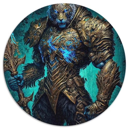 Puzzle 1000 Teile Tiger, Kartonpuzzle, unmöglich, pädagogische Heimdekoration, Spiele und Geschenke (67,5 x 67,5 cm) von WGLINGX