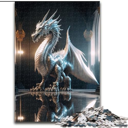 Puzzle 1000 Teile für Erwachsene, „Brave Dragon“, anspruchsvolle Puzzles für Familienspaß, perfekt für den Urlaub, interaktive Spieleabende, Größe 26x38cm Puzzle 1000 Teile für Erwachsene, „Brave Dragon“, anspruchsvolle Puzzles für Familienspaß, perfekt für den Urlaub, interaktive Spieleabende, Größe 26x38cm von WGLINGX