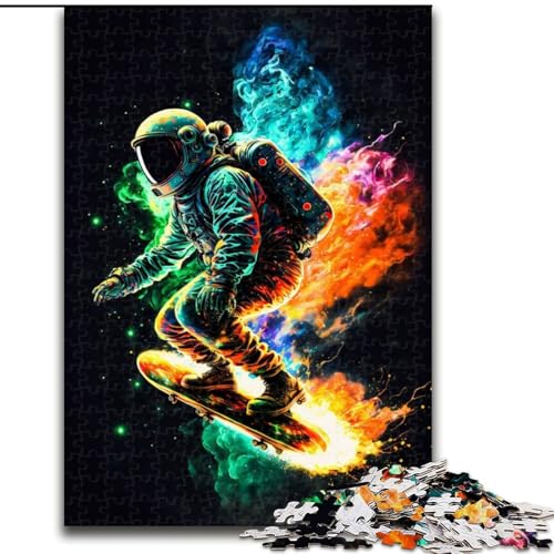 Puzzle 1000 Teile für Erwachsene, Astro on Fire, 1000-teiliges Puzzle, Spielzeug, Geschenk, pädagogisches, intellektuelles, entspannendes Spaßspiel für die ganze Familie, Größe 50x75cm von WGLINGX