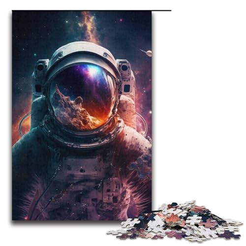Puzzle 1000 Teile für Erwachsene, Astronauten-Puzzle für Jugendliche ab 14 Jahren, 38 x 26 cm von WGLINGX