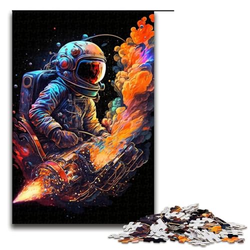 Puzzle 1000 Teile für Erwachsene, Astronauten-Raketen-Puzzle für Jugendliche ab 14 Jahren, 50 x 75 cm von WGLINGX