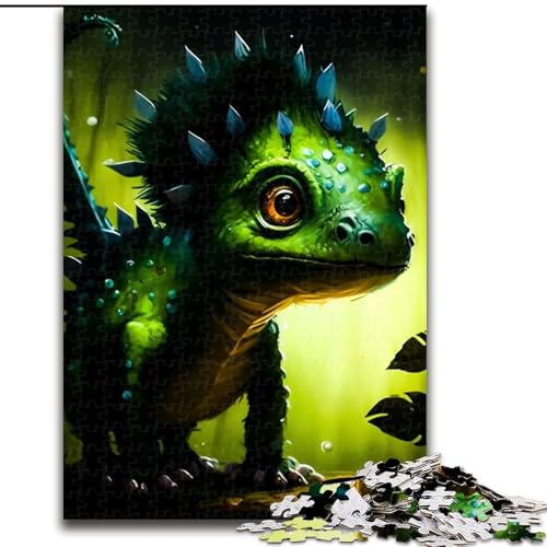 Puzzle 1000 Teile für Erwachsene, Baby-Drache, 1000-teiliges Puzzle für Erwachsene zum Geburtstag, Urlaub, Weihnachten, (Größe 50x75cm) von WGLINGX