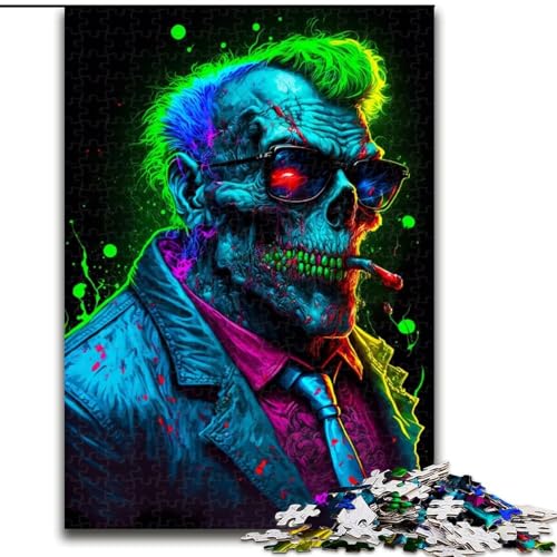 Puzzle 1000 Teile für Erwachsene, Bodyguard, Gangster, Zombie, 1000-teiliges Puzzle, Spielzeug, Geschenk, pädagogisches, intellektuelles, entspannendes Spaßspiel für die ganze Familie, Größe 50x75cm von WGLINGX