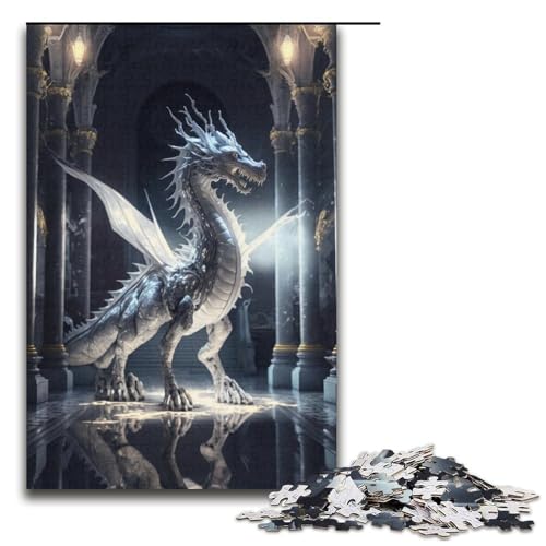 Puzzle 1000 Teile für Erwachsene, Brave Dragon, Puzzle für Jugendliche ab 14 Jahren, 38 x 26 cm von WGLINGX