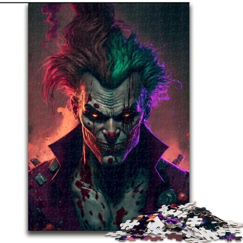 Puzzle 1000 Teile für Erwachsene, Brutal Maniacs, 1000-teiliges Puzzle, Spielzeug, Geschenk, pädagogisches, intellektuelles, entspannendes Spaßspiel für die ganze Familie, Größe 50x75cm von WGLINGX